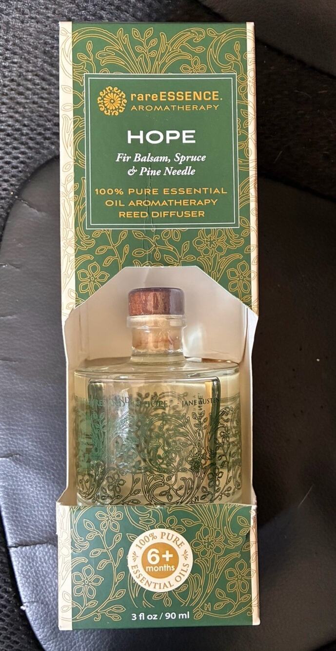 rareESSENCE Hope Reed Diffuser Oil 3 fl oz Fir Balsam Spruce Pine Needle